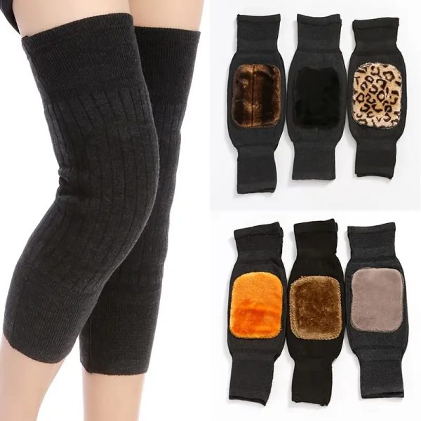 Knee Warmer Woolen Knee Cap For Men And Women (1 pair)